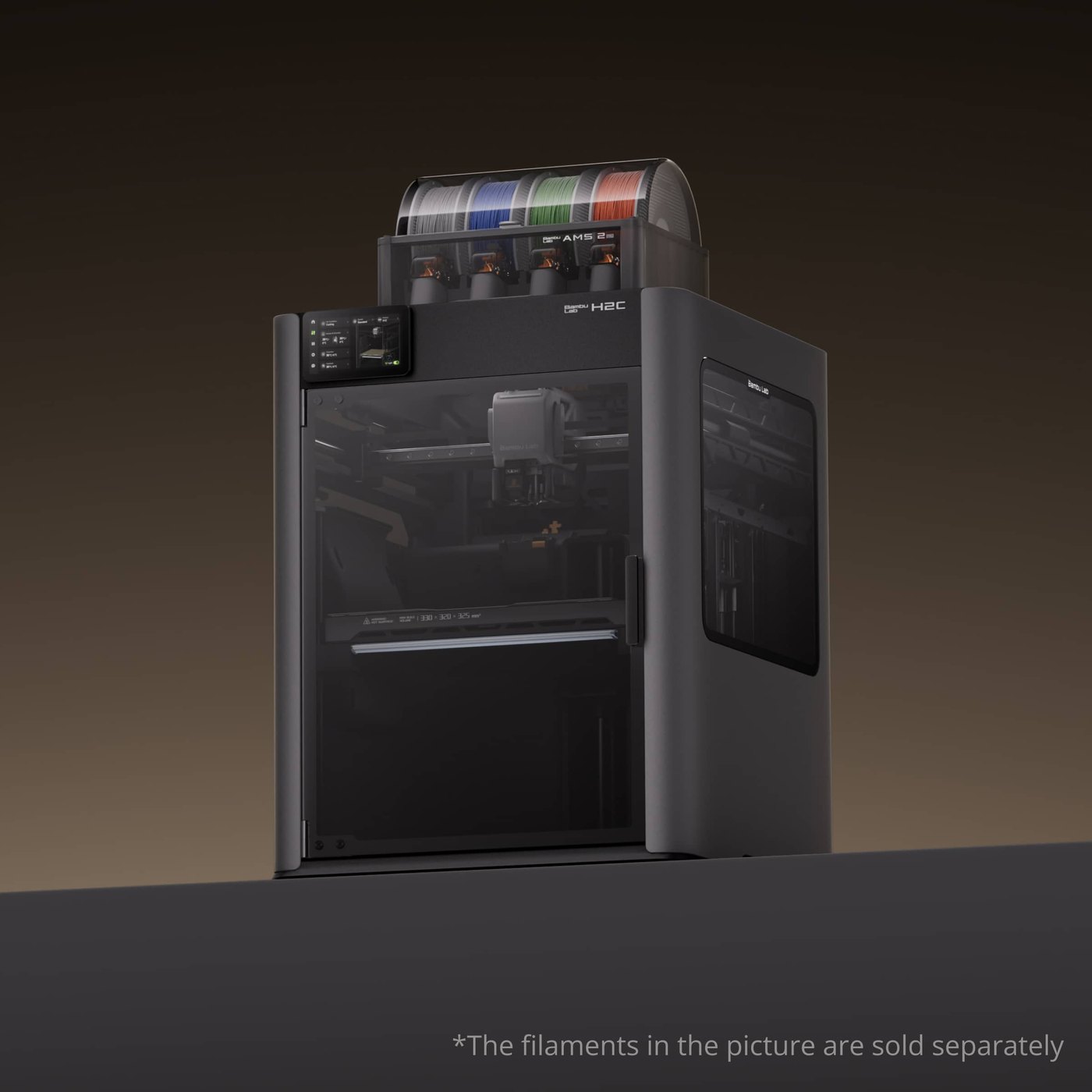 Bambu Lab H2C Laser Combo, alternate view