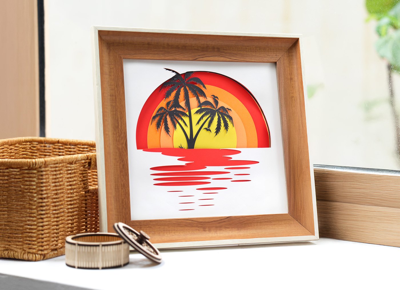 Example laser-engraved artwork