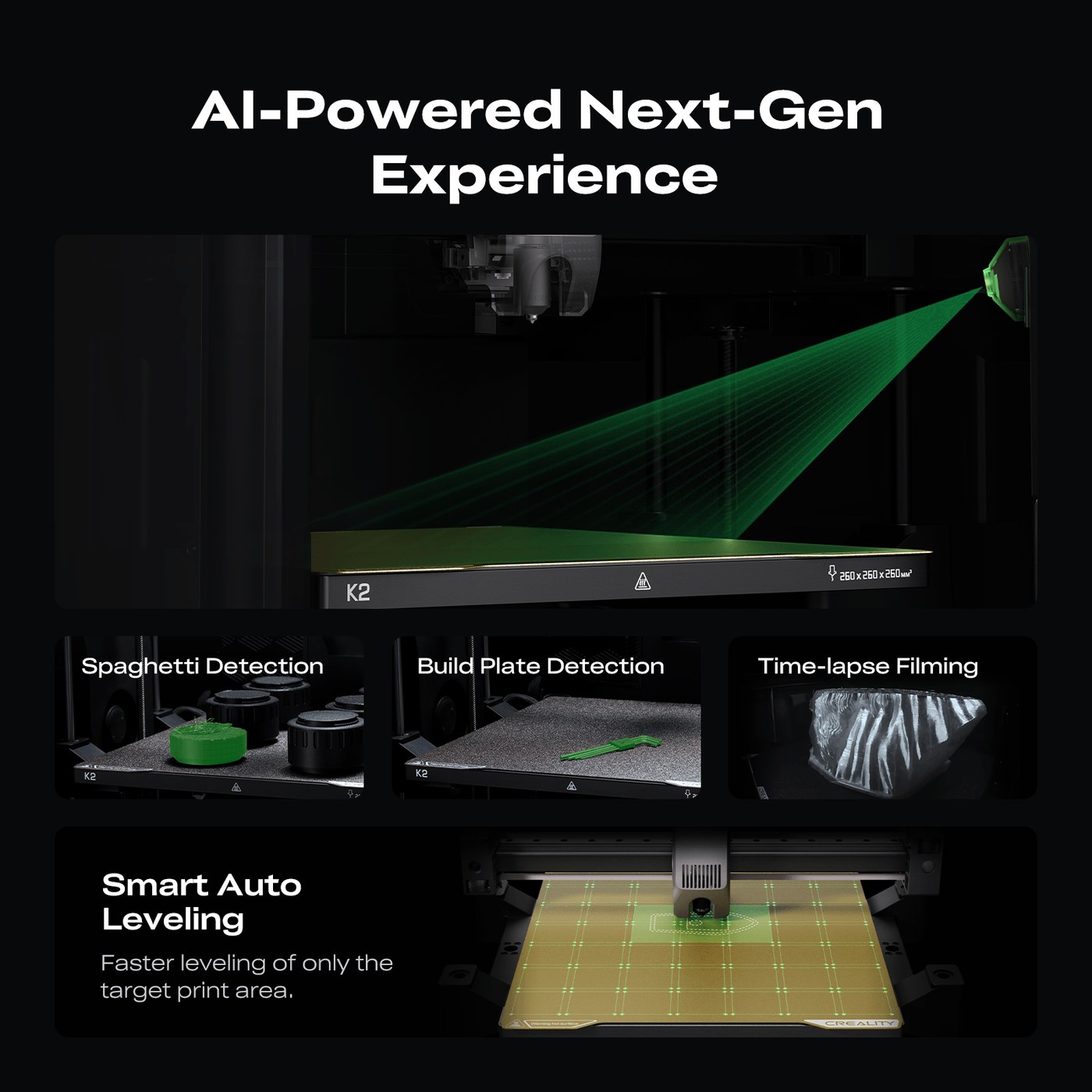 K2 AI-powered detection and auto levelling