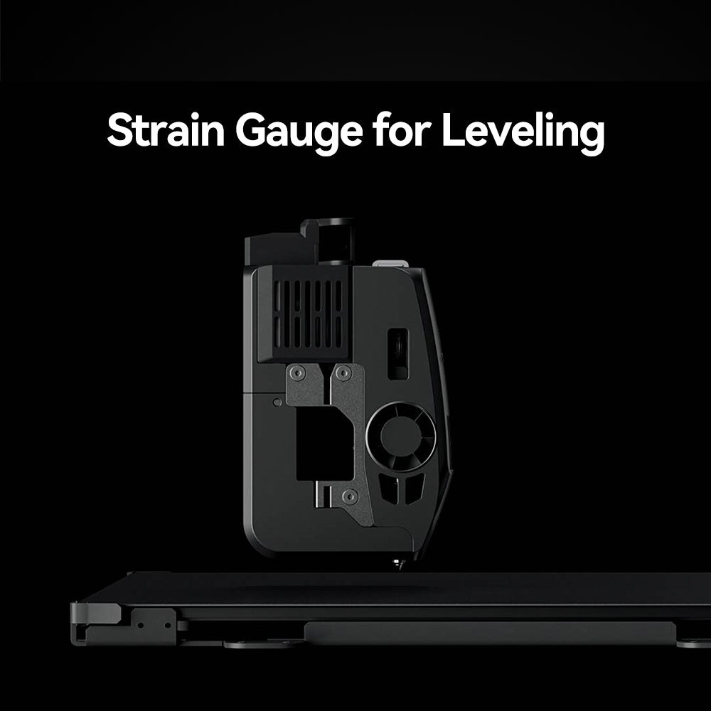 K2 Plus strain-gauge bed levelling