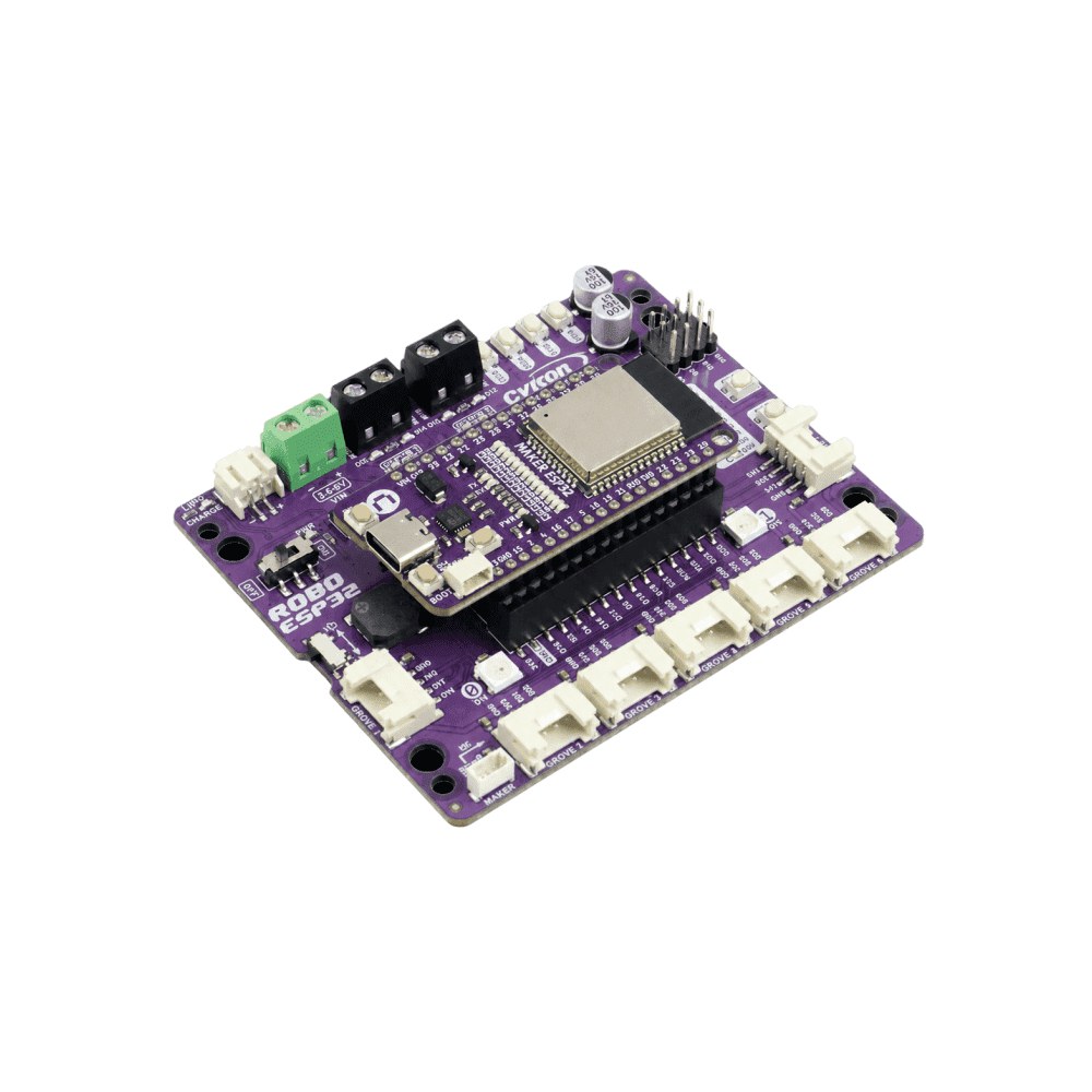 Maker ESP32 with Robo ESP32 learning kit