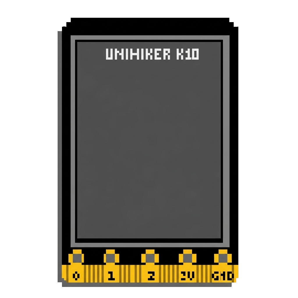 Unihiker K10 single-board computer with touchscreen
